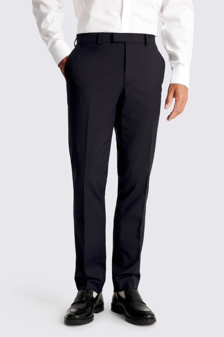 Slim Fit Blue Check Suit