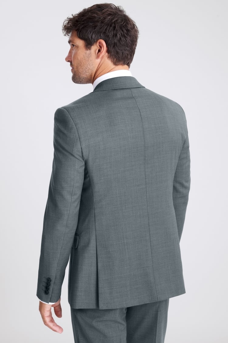 Slim Fit Teal Suit