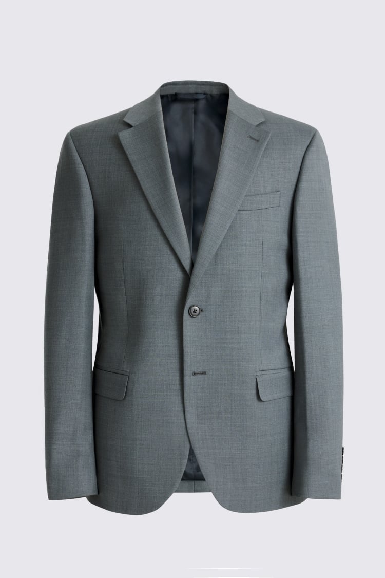 Slim Fit Teal Suit