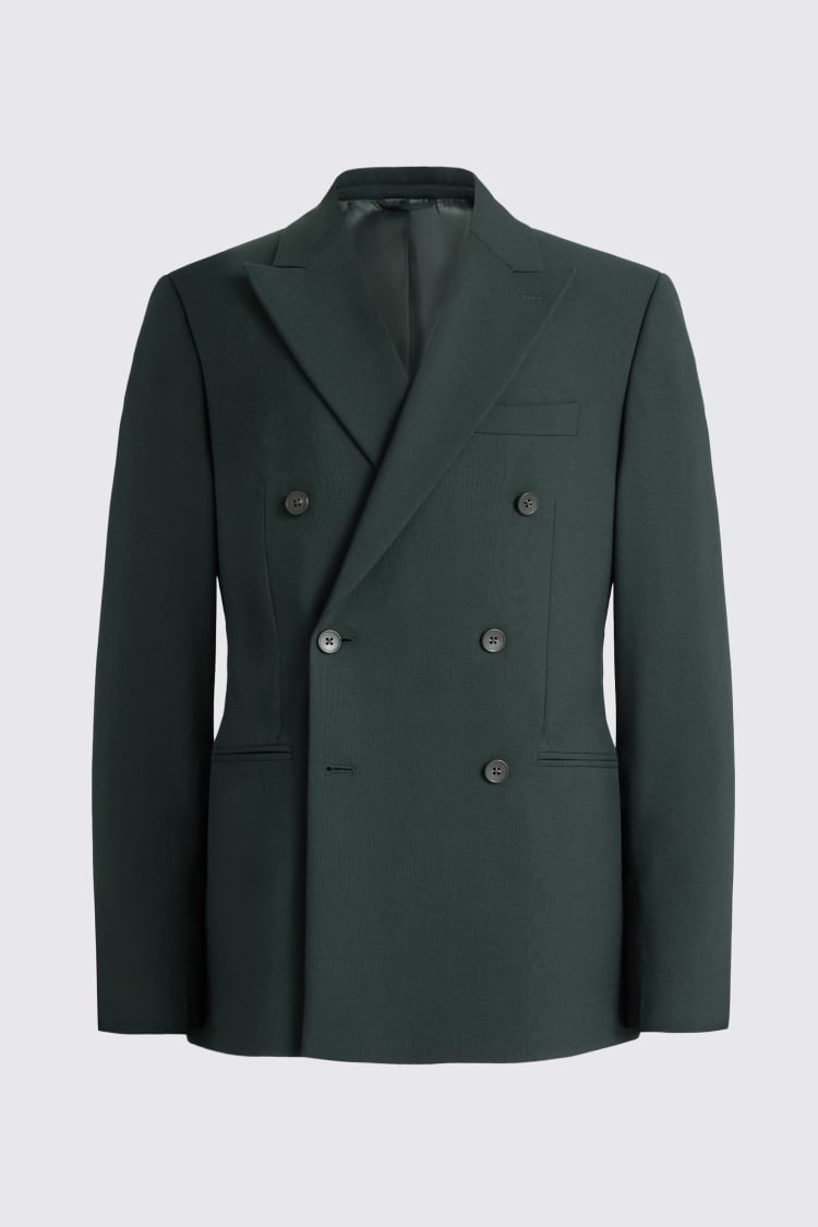 Slim Fit Dark Green Suit