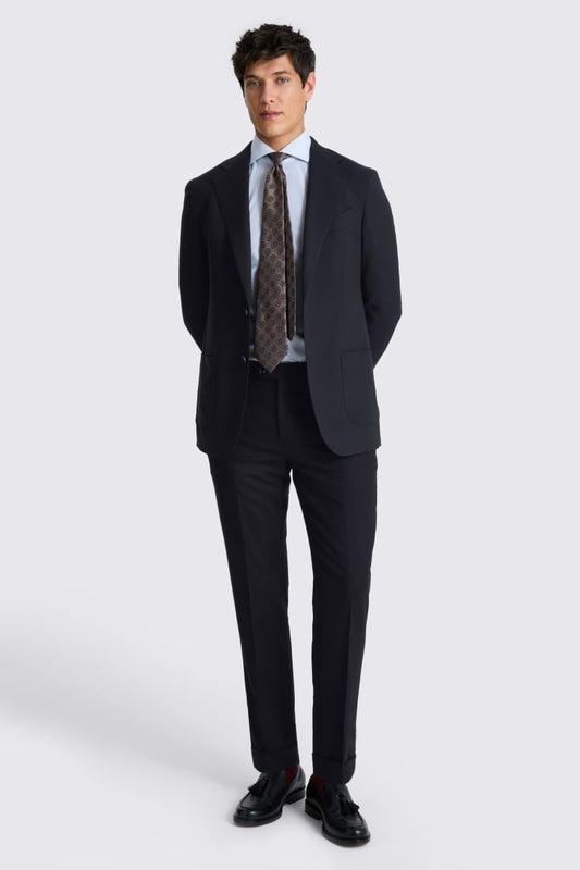 Italian Navy Hopsack Jacket