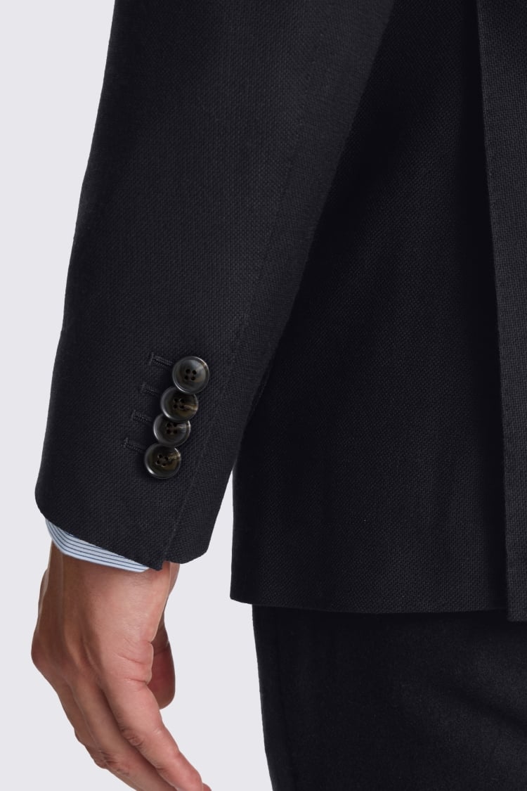 Italian Navy Hopsack Jacket