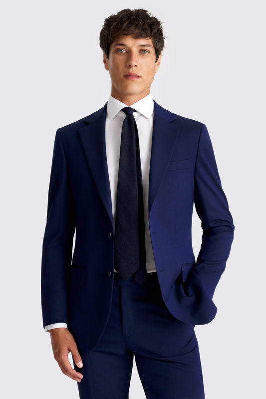 Tailored Fit Blue Suit