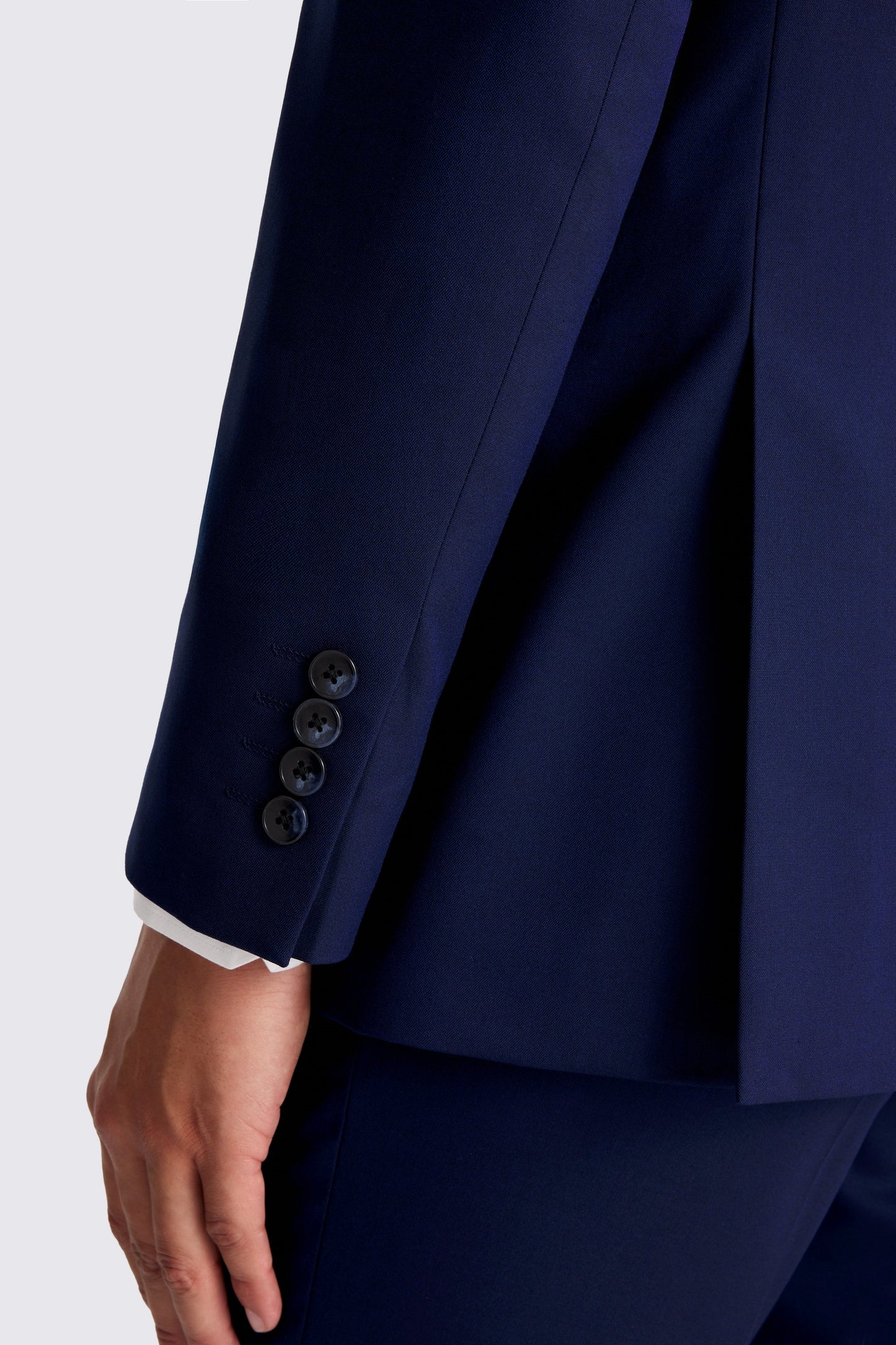 Tailored Fit Blue Suit