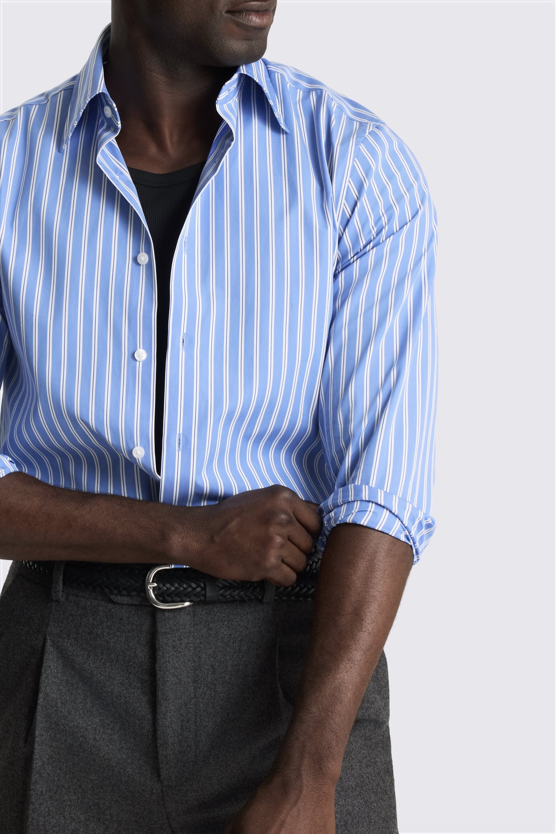 Blue Stripe Shirt
