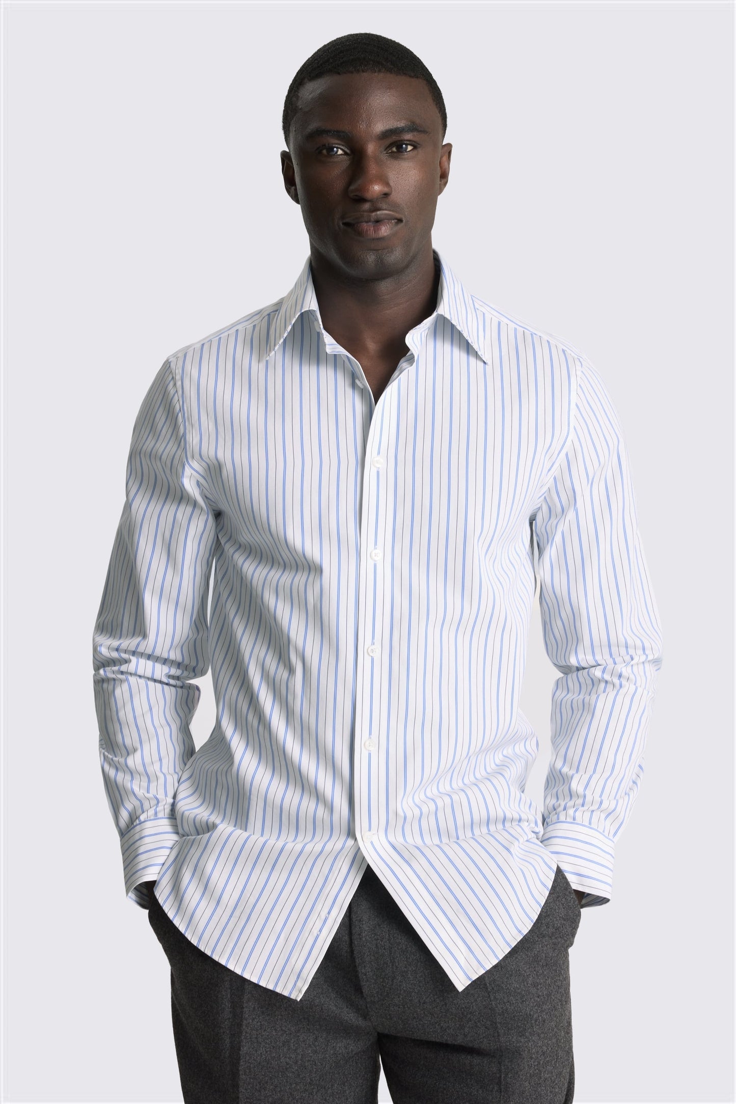 Blue Stripe Shirt