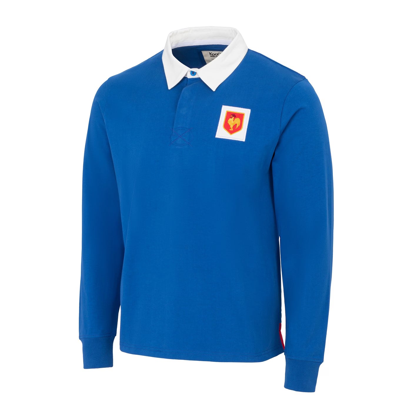 KooGa Vintage Long Sleeve Rugby Shirt Mens