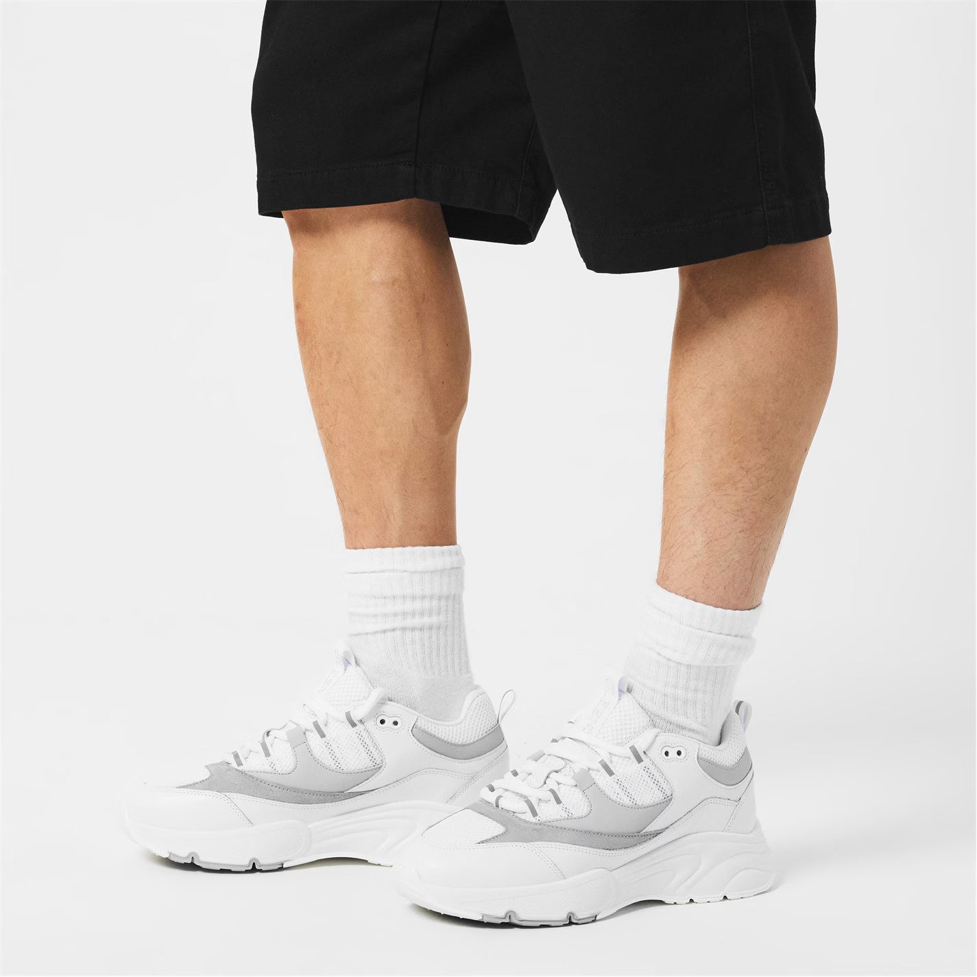 Men's Aero Leather Trainers