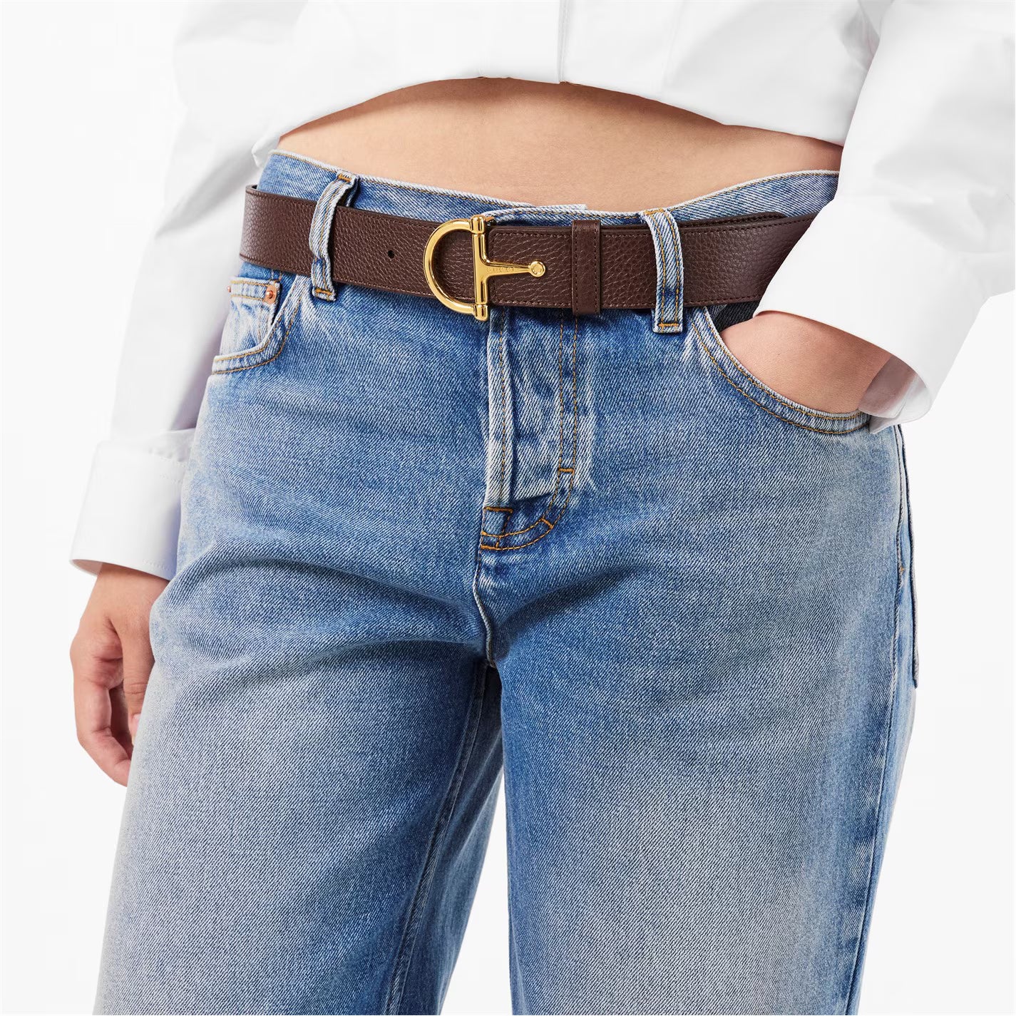 GUCCI Women's Leather Belt