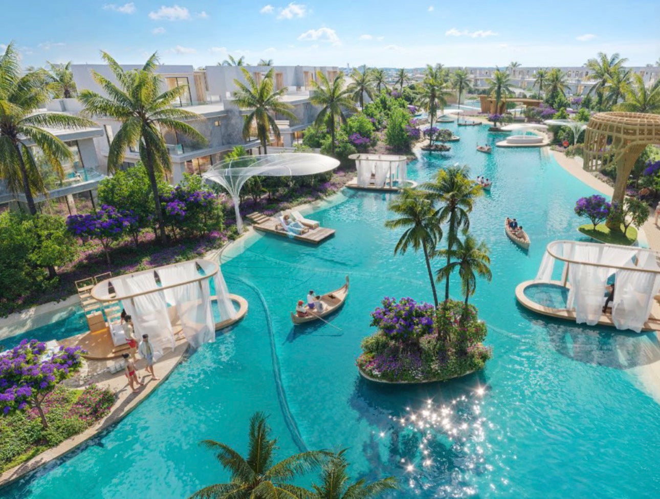 Damac Islands 4-5-6-7 Bedroom Ultra Luxury Townhomes | Villas | Mansions — Unlimited World Class Amenites —Dubailand UAE