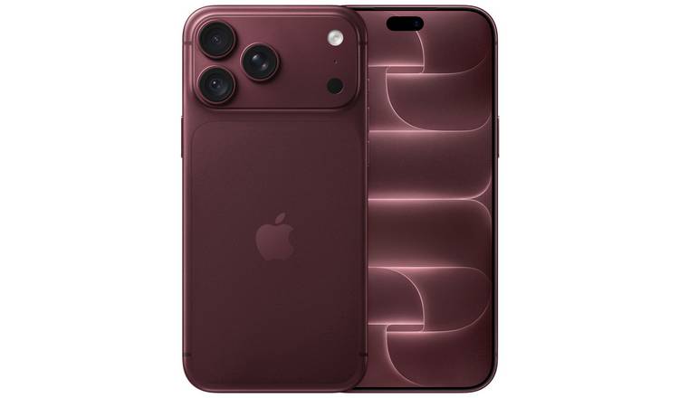 SIM Free iPhone 18 Pro Max 5G 1TB AI Mobile Phone - Burgundy Pre-Order