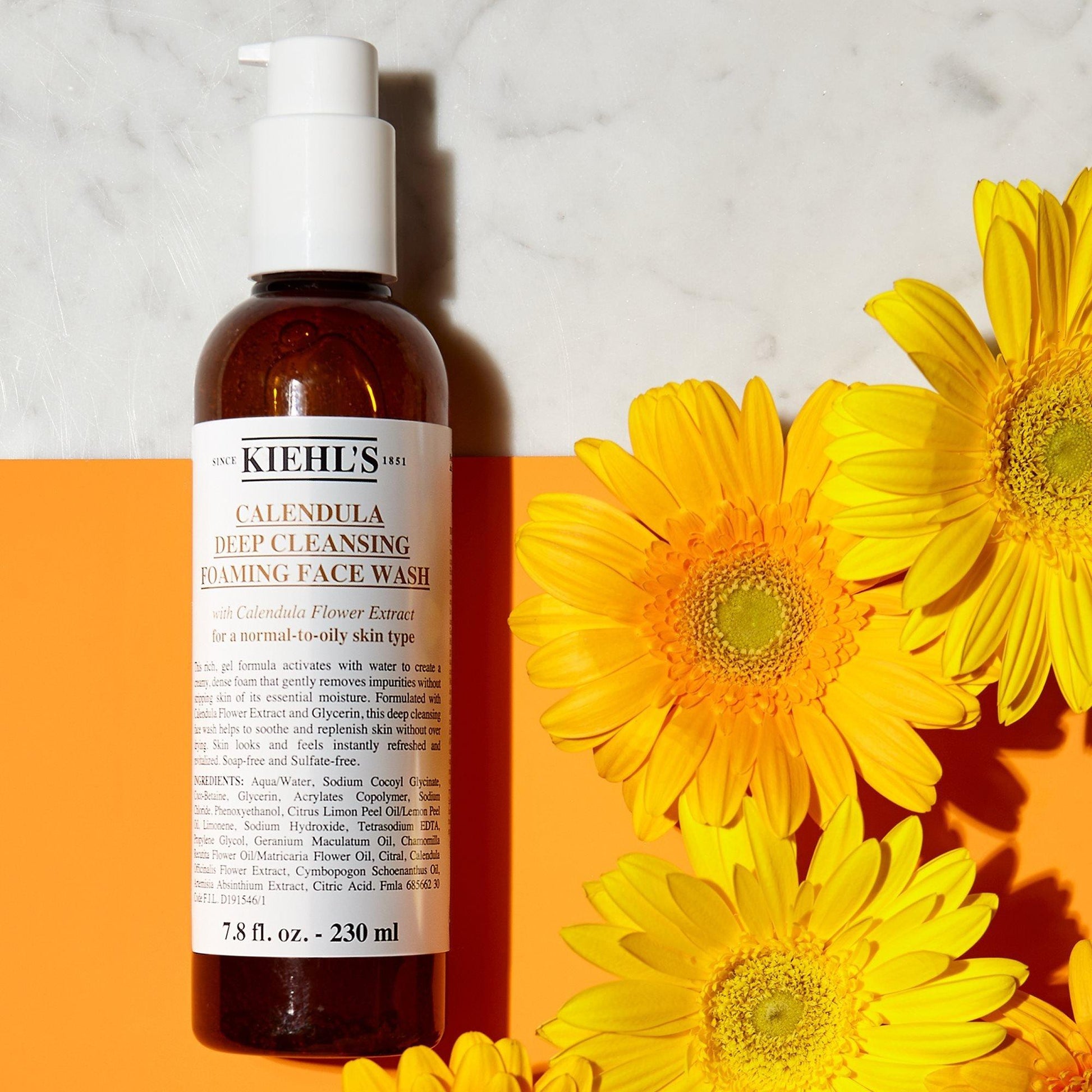 Kiehls Calendula Deep Cleansing Foaming Wash 230ml
