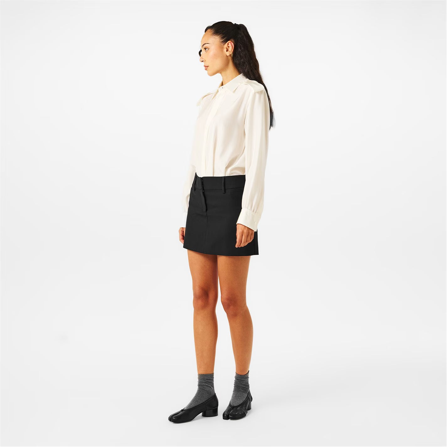 Tabi Ballet Court Heel Pumps