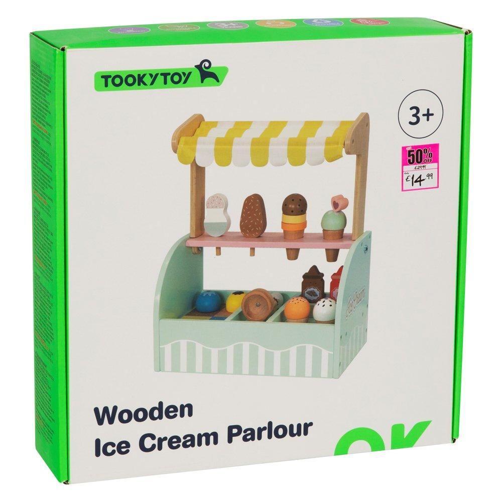 Wooden Ice Cream Parlour Playset