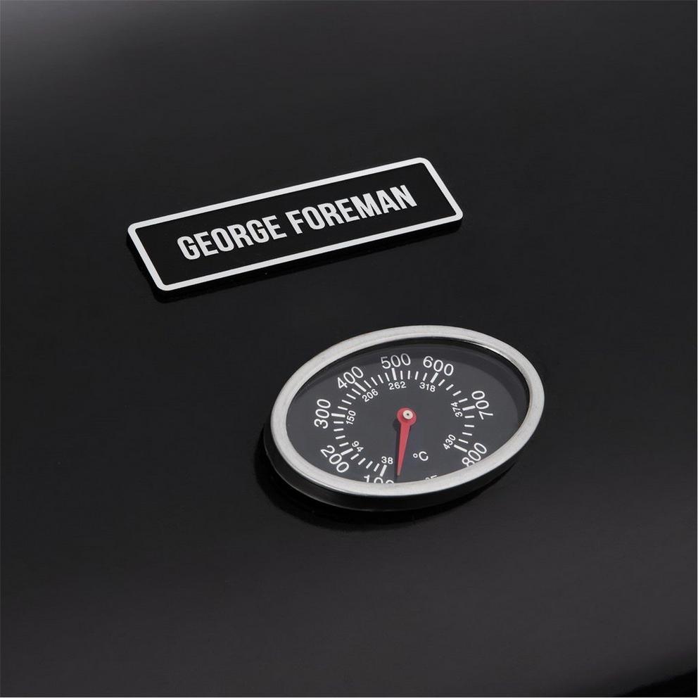 George Foreman 4 Burner BBQ with sideplate