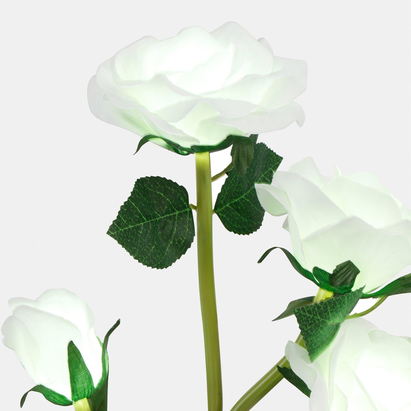 Streetwize Solar White Rose Stake Light
