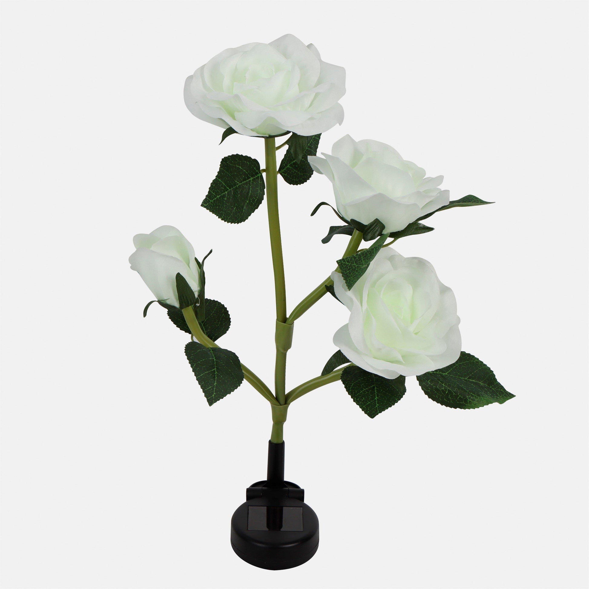 Streetwize Solar White Rose Stake Light