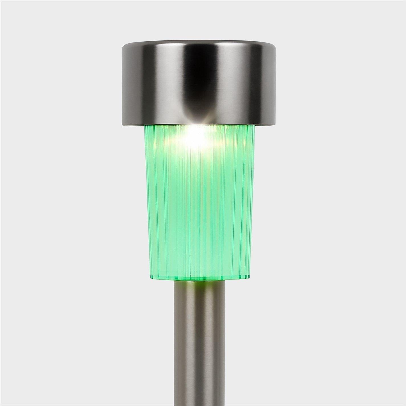 Streetwize Solar Stake Lights - Colour Changing 4-Pack