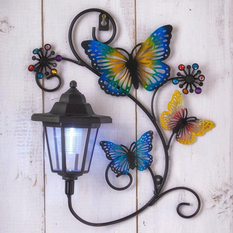 Studio Solar Butterfly Wall Plaque