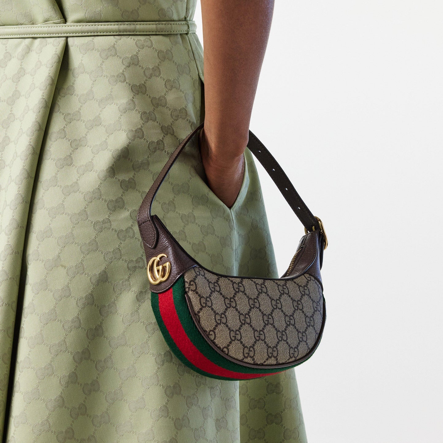 Gucci Women's Logo Leather Ophidia GG Mini Bag