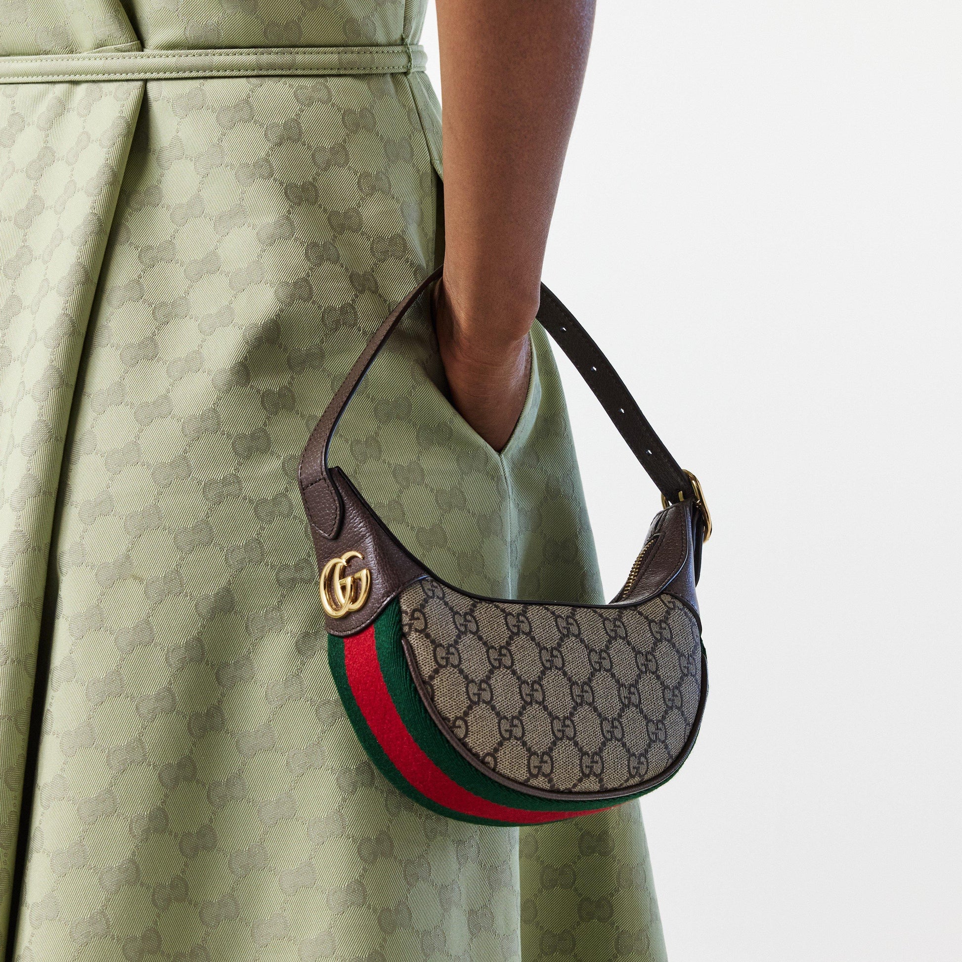 Gucci Women's Logo Leather Ophidia GG Mini Bag