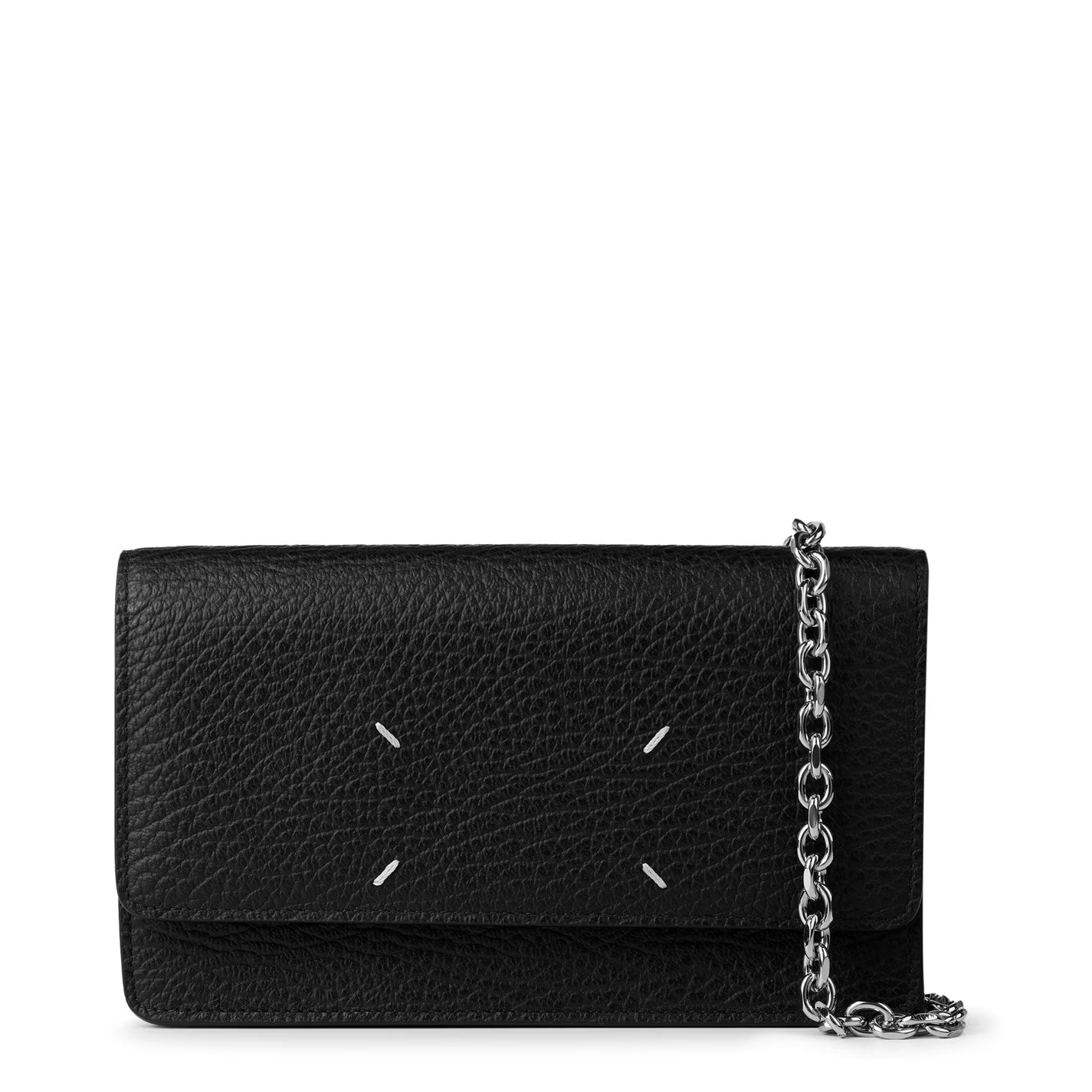 Four-Stitch Leather Pouch