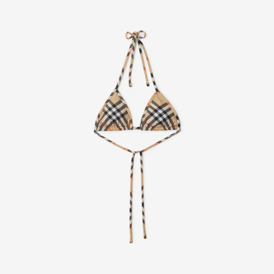 Check Bikini Top