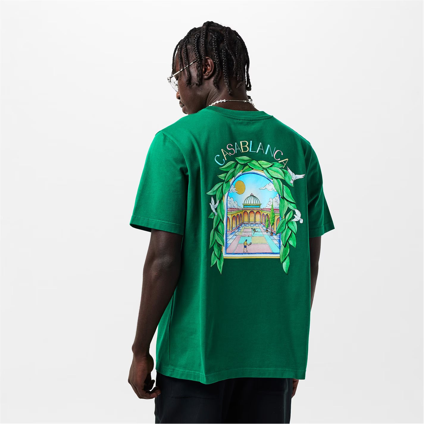 Men's Graphic Cotton L'Arche Tennis Club T-Shirt