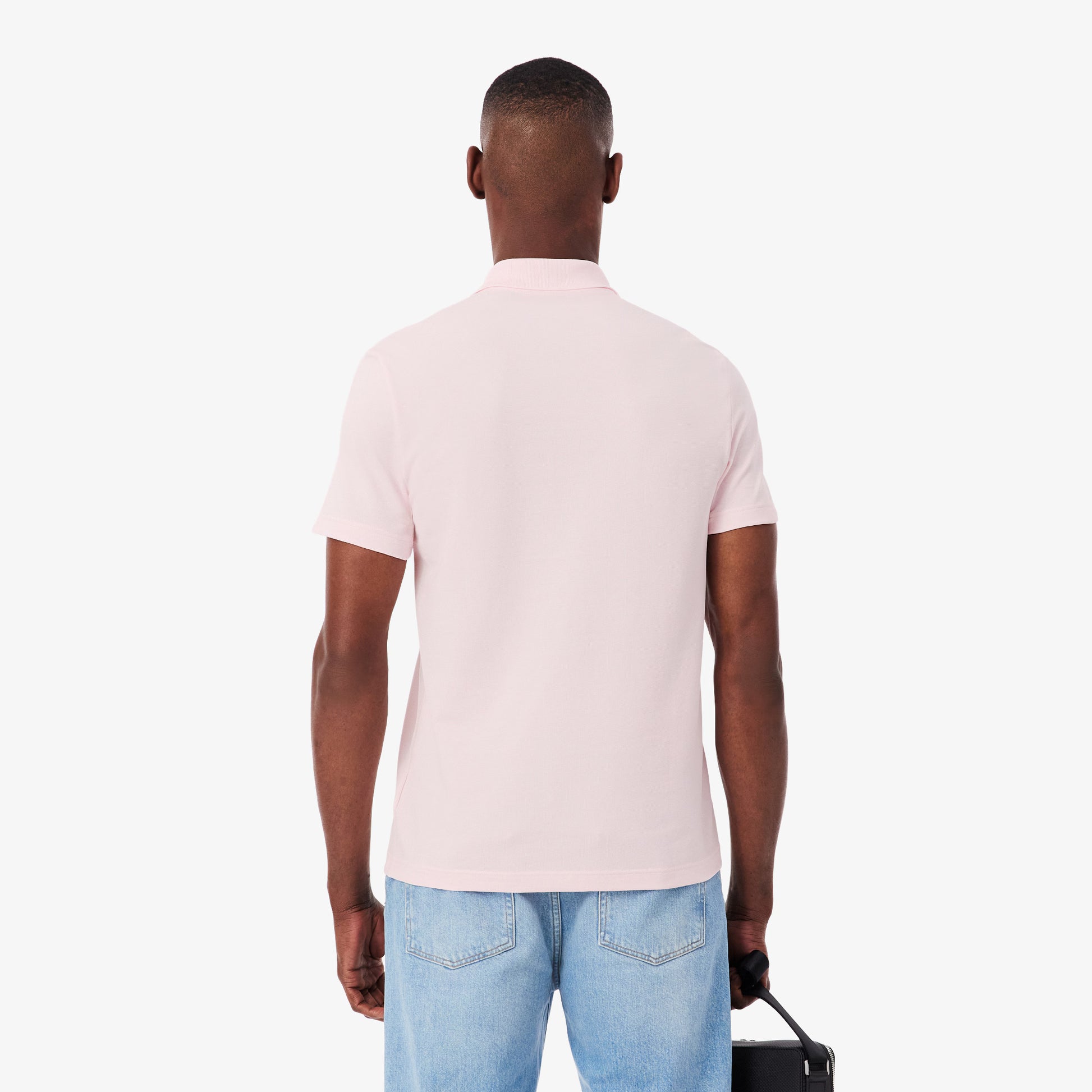Regular Fit Cotton Blend Polo Shirt