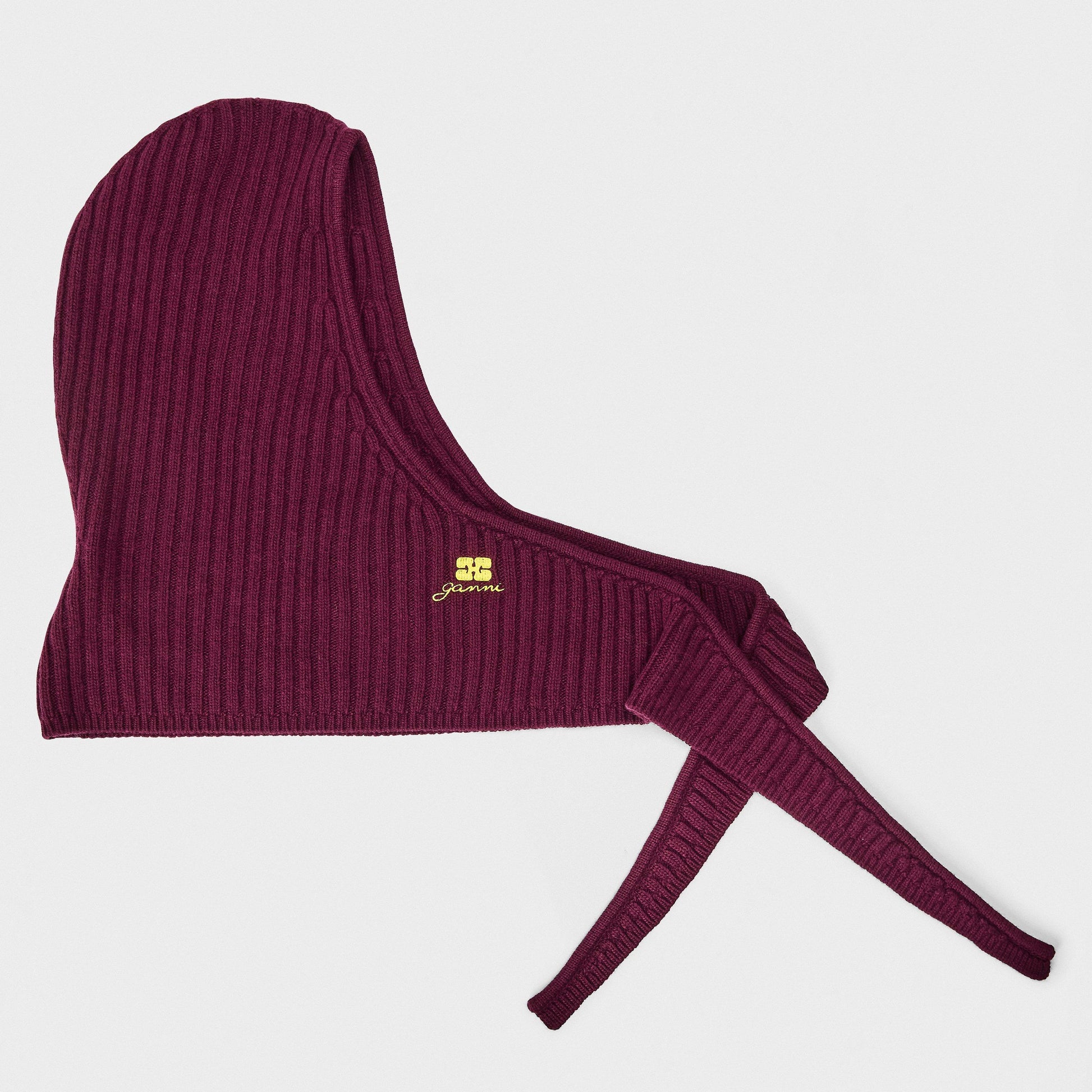Ganni Women's Knitted Balaclava