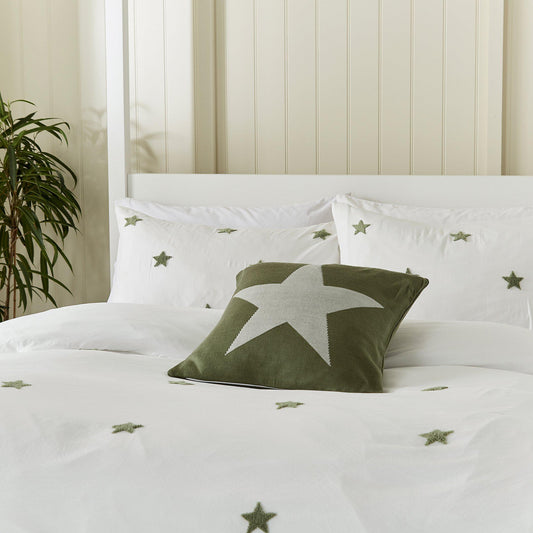Tufted Star Duvet Set