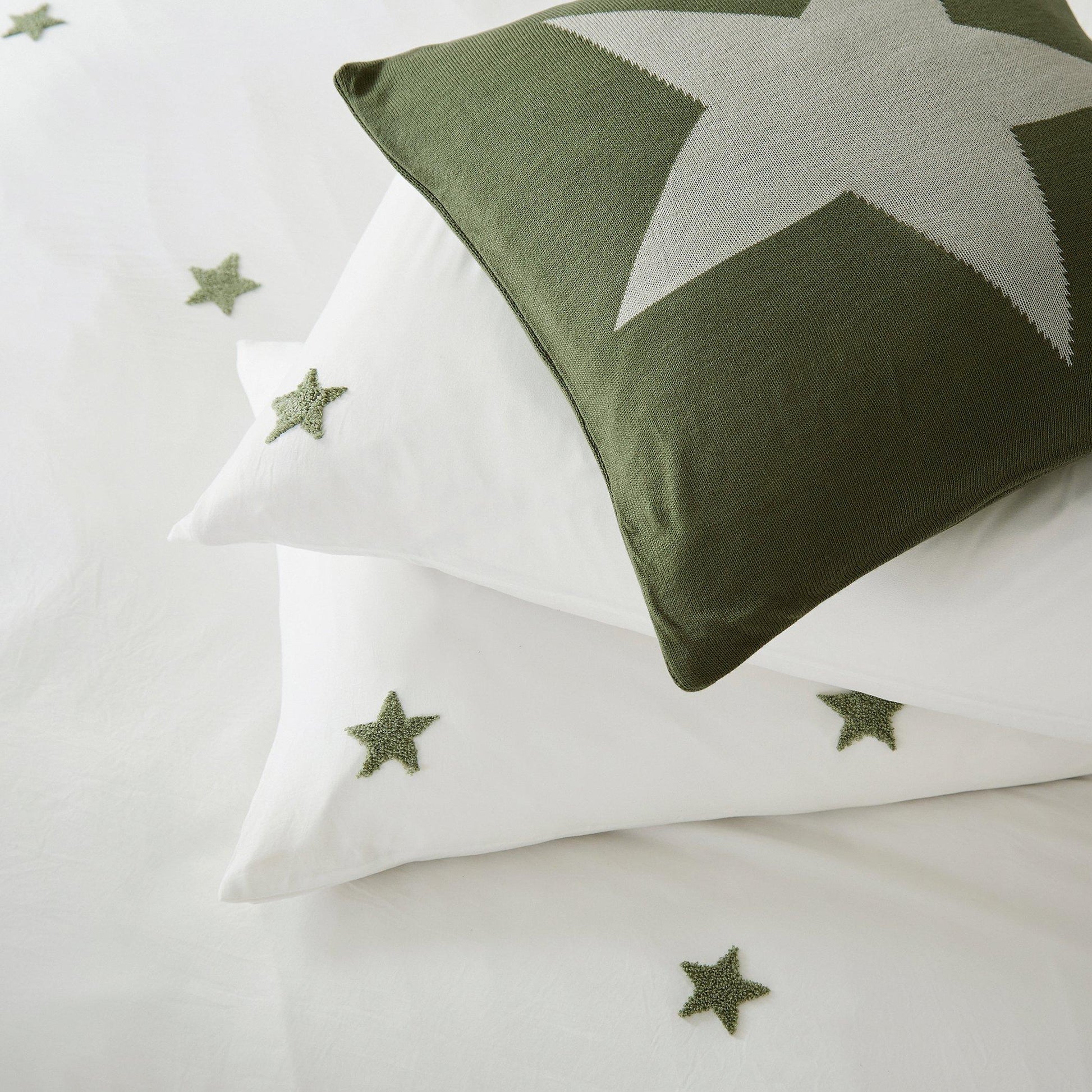 Tufted Star Duvet Set