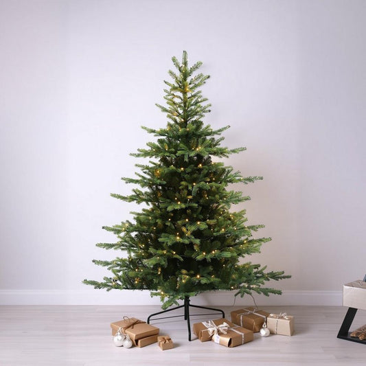 6ft Pre Lit Real-Look Christmas Tree