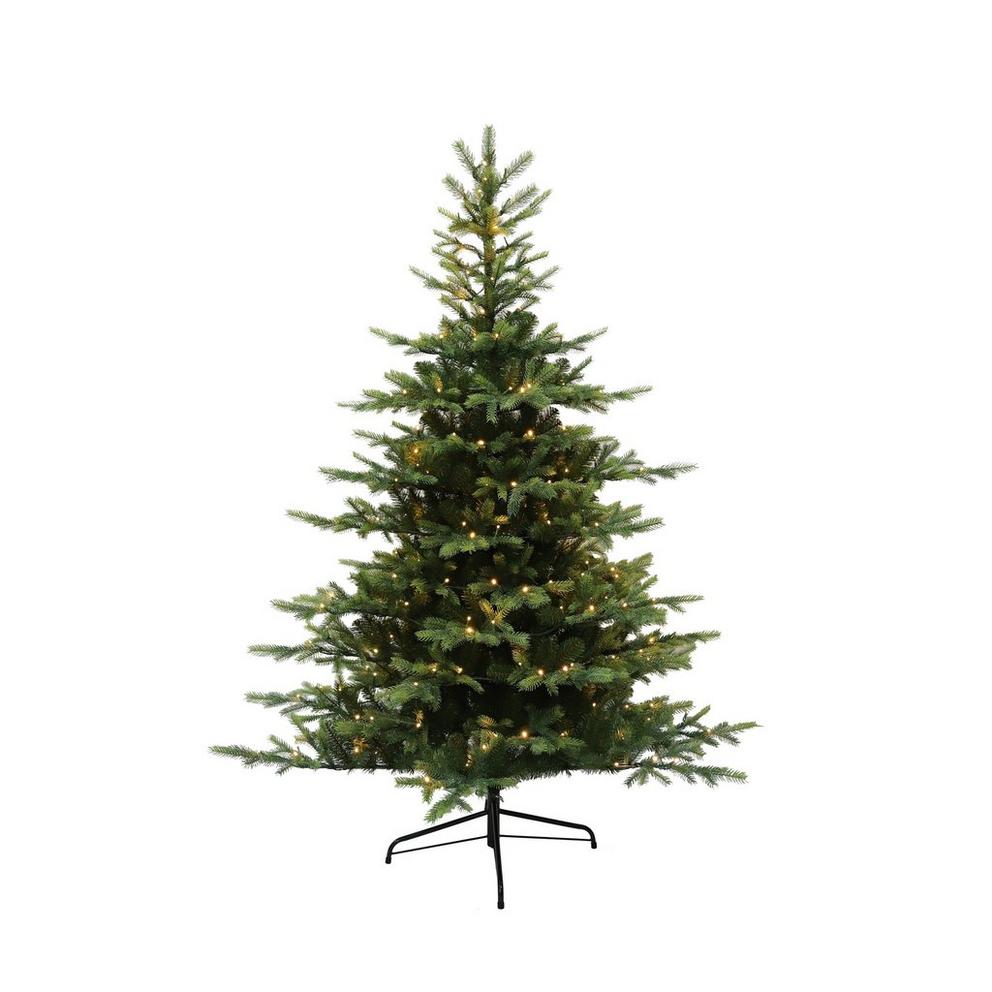6ft Pre Lit Real-Look Christmas Tree
