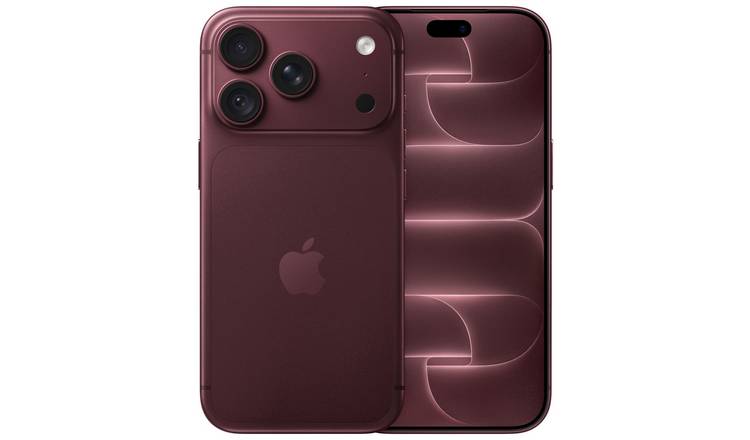 SIM Free iPhone 18 Pro 5G 1TB AI Mobile Phone - Burgundy Pre-Order