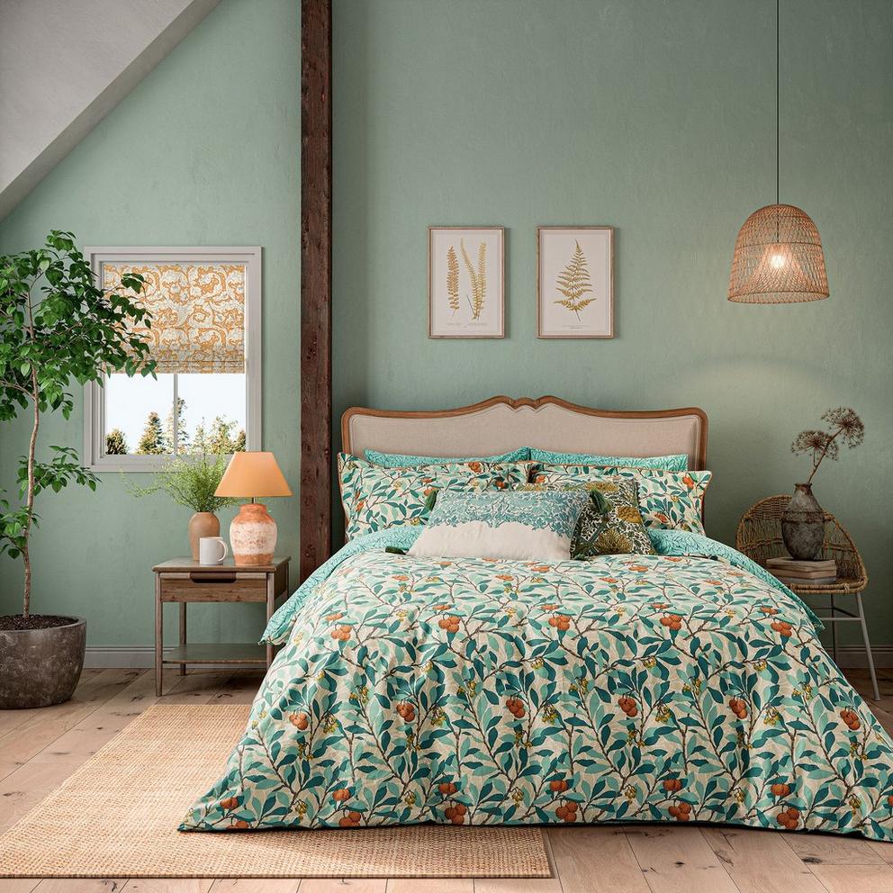 Abrutus Cotton Percale Duvet Cover Set