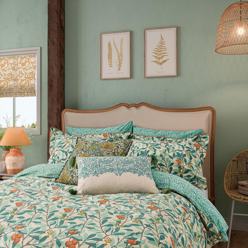 Abrutus Cotton Percale Duvet Cover Set
