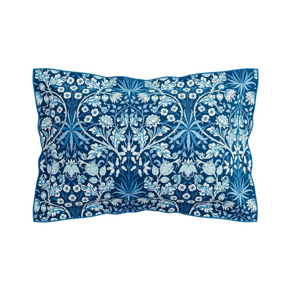 Hyacinth Cotton Percale Duvet Cover Set