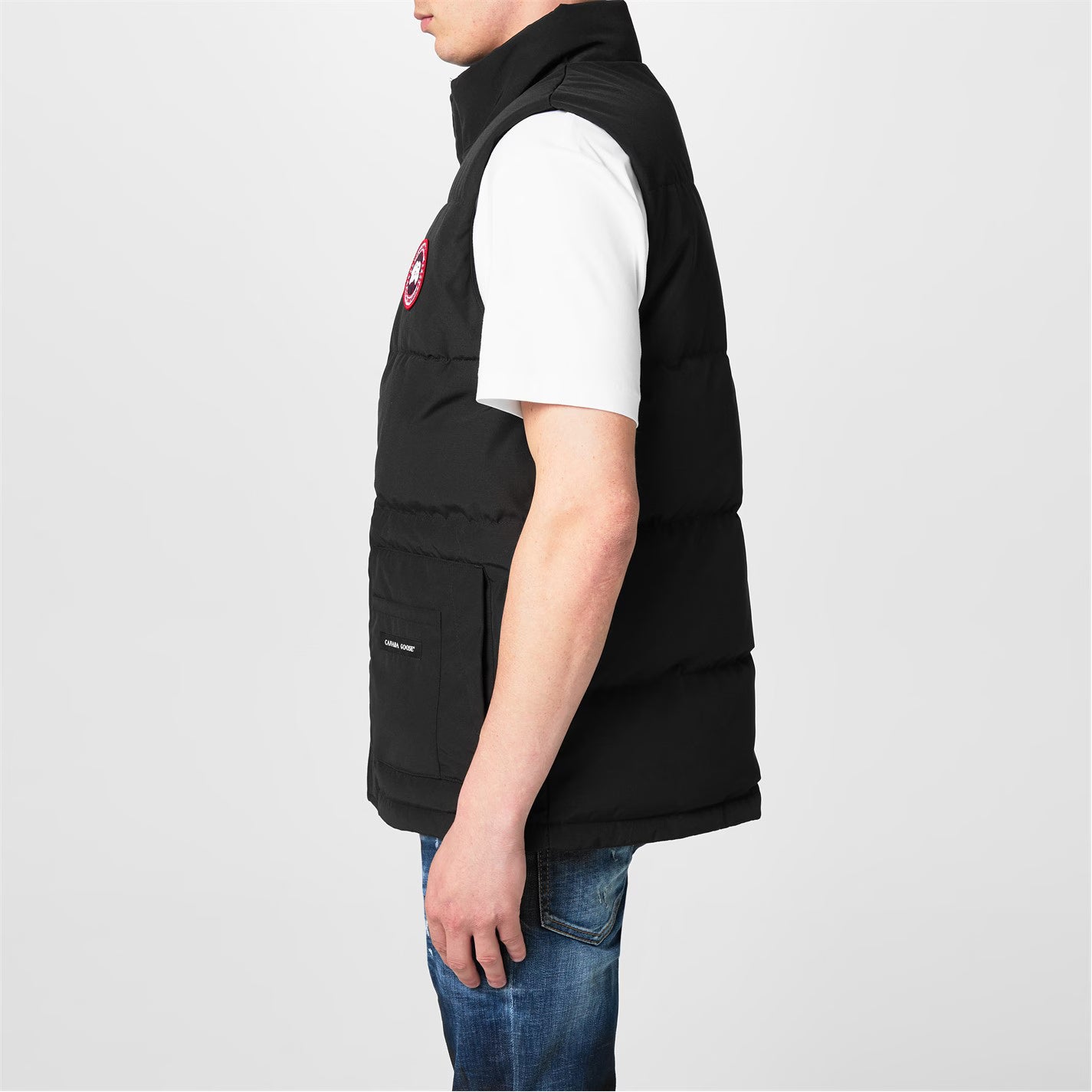 Men's Freestyle Crew Duck Down Waterproof Sleeveless Gilet