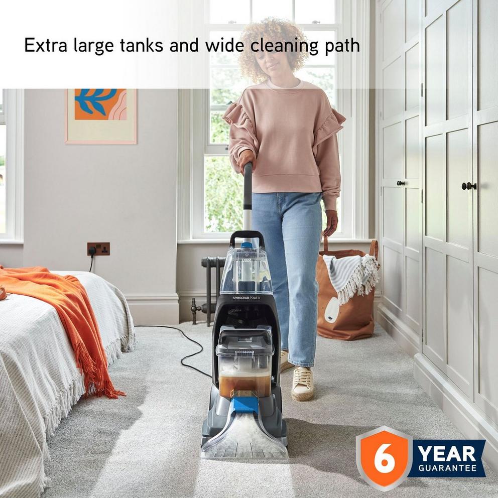 SpinScrub Power Carpet Cleaner
