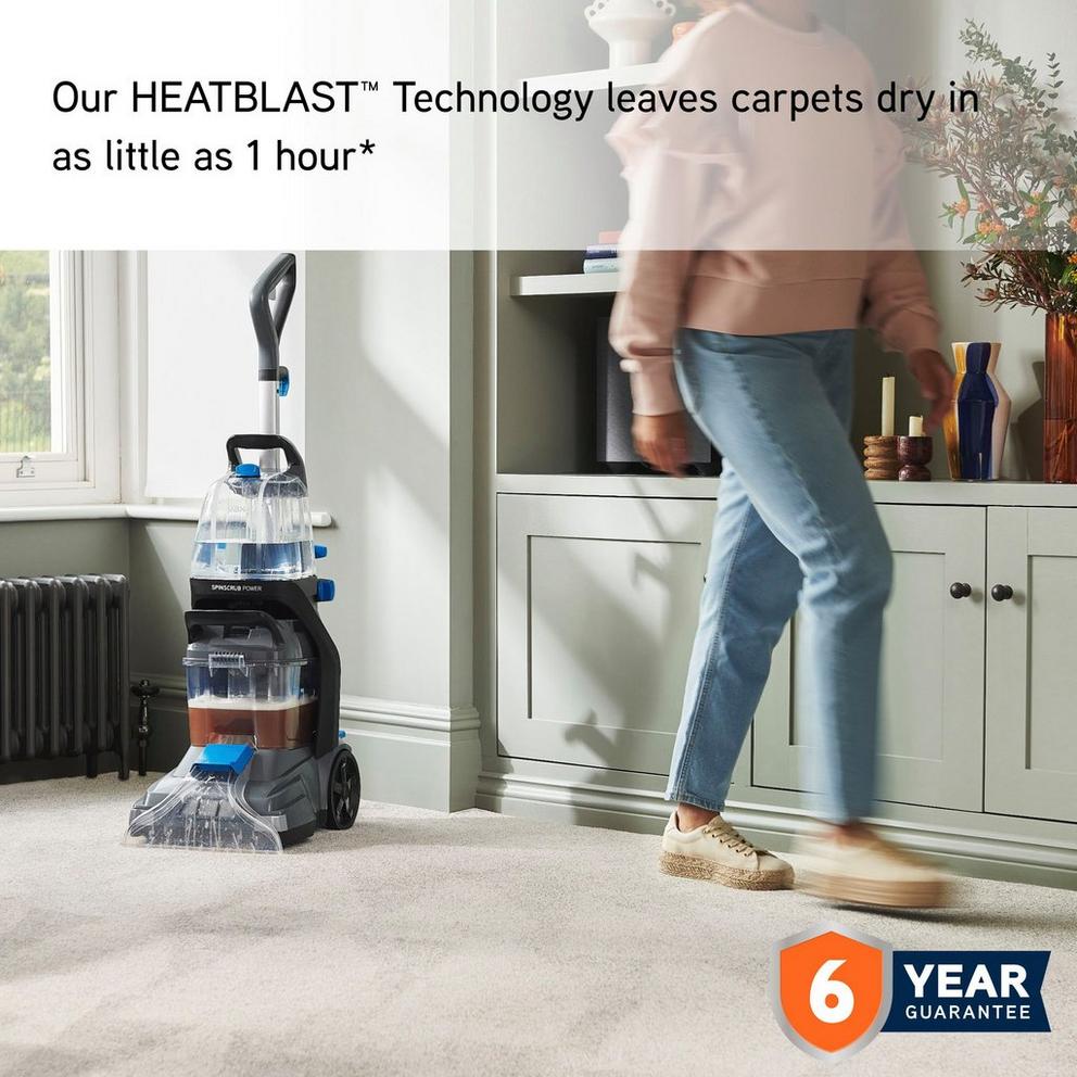 SpinScrub Power Carpet Cleaner