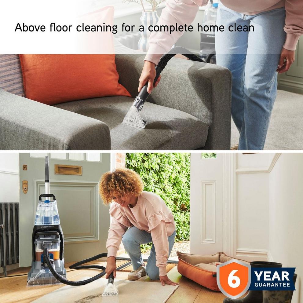 SpinScrub Power Carpet Cleaner