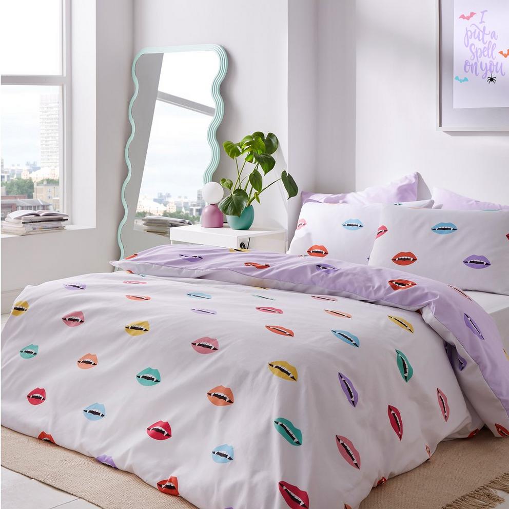 Halloween Vamp Soft Microfibre Duvet Cover Set