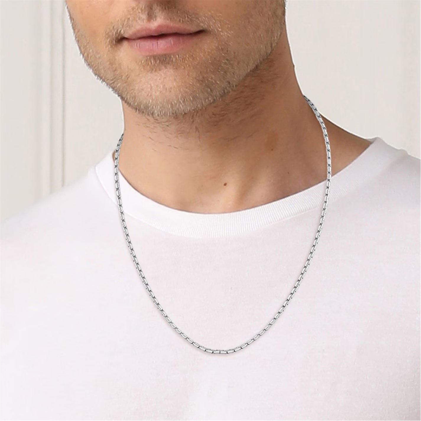 Men's Evan Chain Stainless Steel Necklace