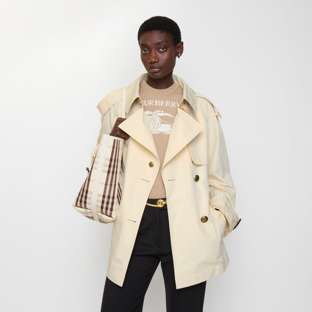 Short Lightweight Cotton Fitzrovia Trench Coat