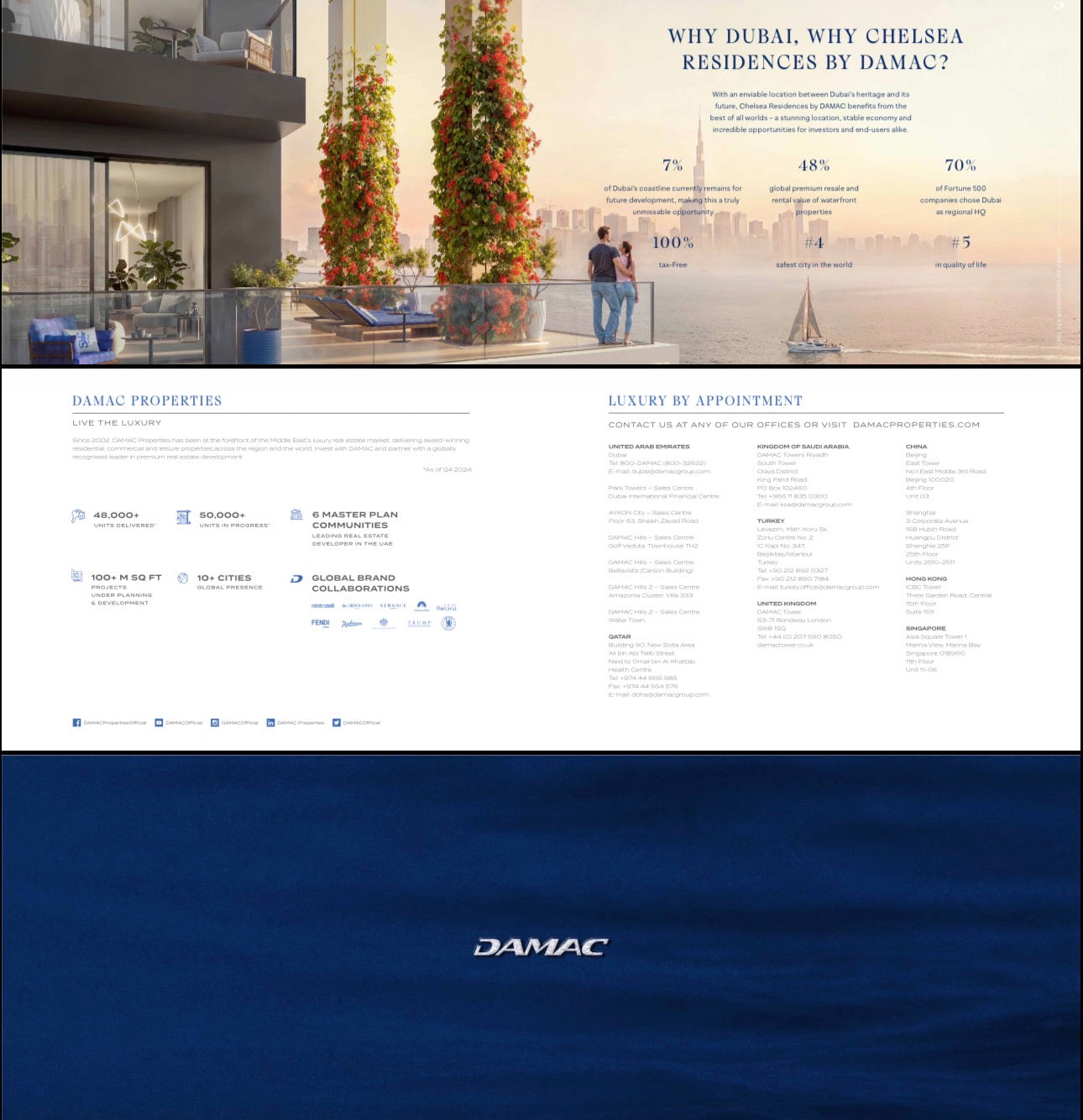Chelsea Residences 1-2-3 Bedroom Ultra Luxury Homes — Dubai Maritime City