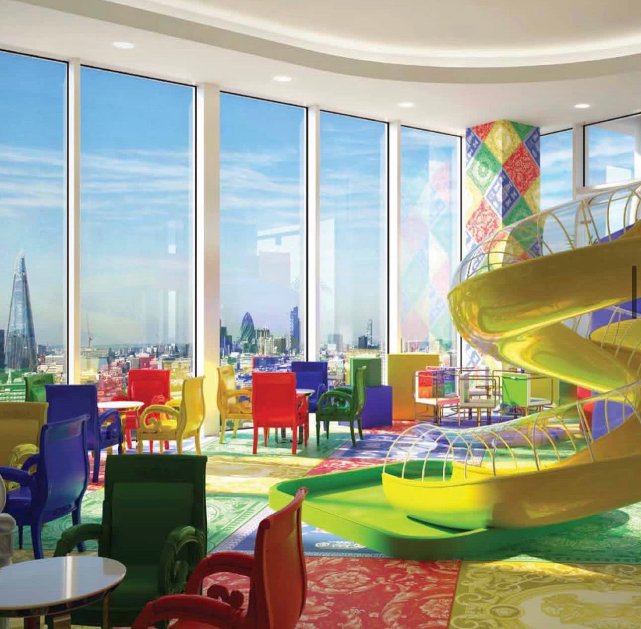 Damac Tower Nine Elms London — Studio - 1-2-3-4 Bedroom Ultra Luxury Apartment — Penthouses — Exclusive Partnership with Versace — Vauxhall London