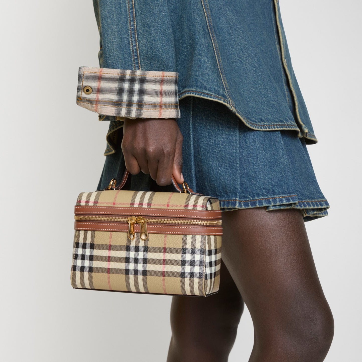 Check Vanity Bag