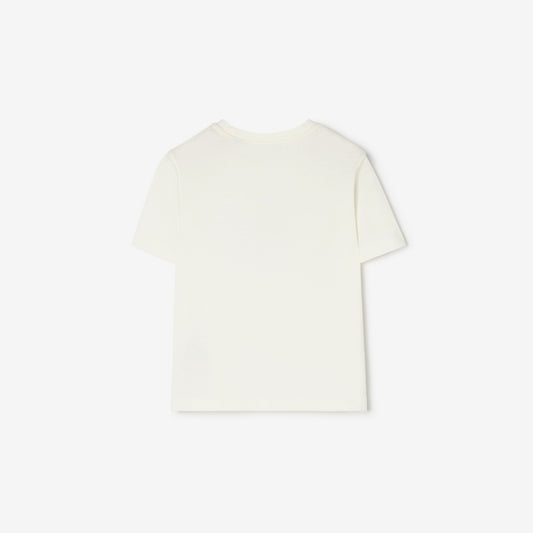 Knight Stamp Cotton T-shirt
