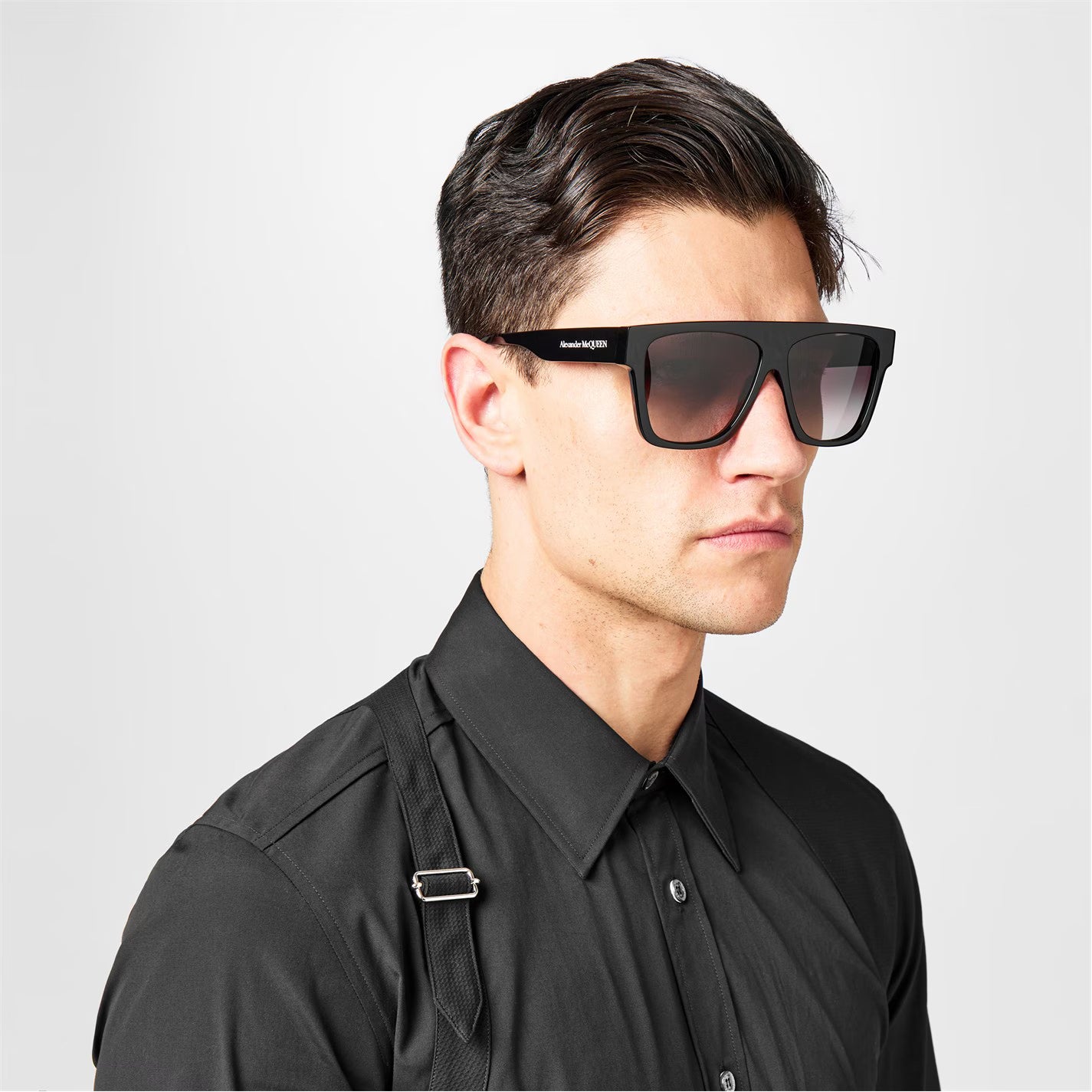ALEXANDER MCQUEEN Flat Top Sunglasses